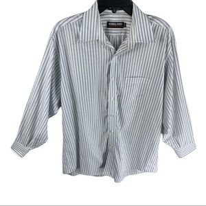 Kirkland button down Shirt men’s stripes